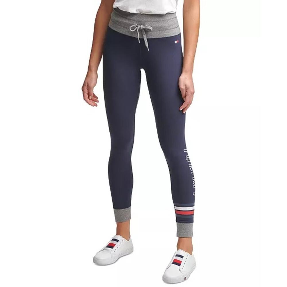 Tommy Hilfiger Sport Striped Exercise Leggings